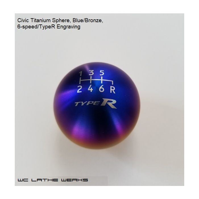 Civic Titanium Sphere Shift Knob