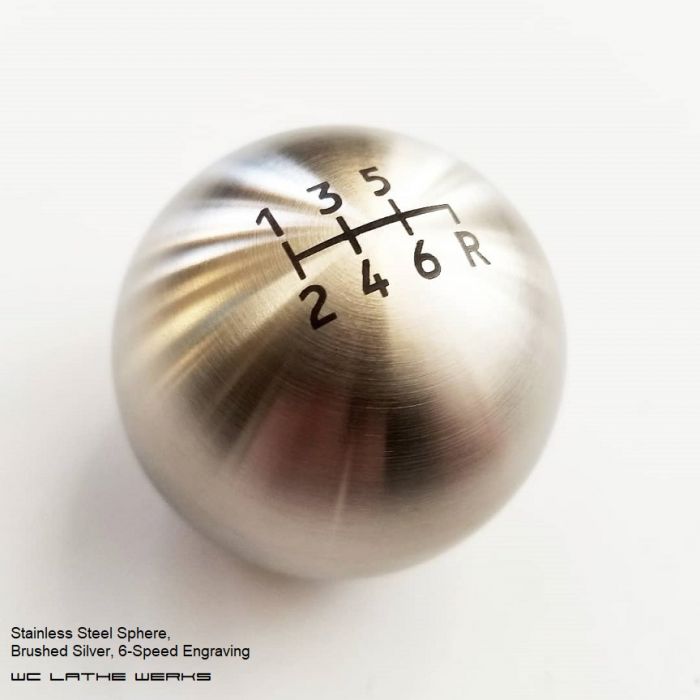 S2000 Stainless Steel Sphere Shift Knob