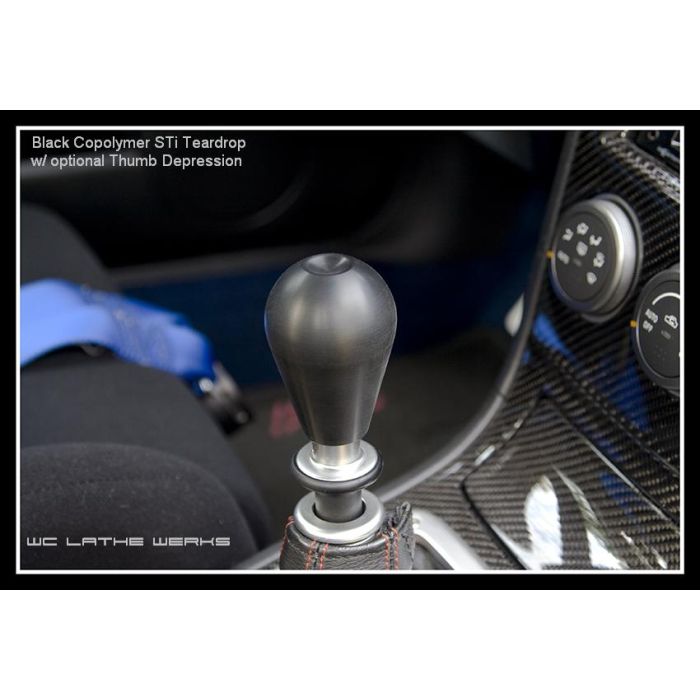 Evo 6MT Copolymer Teardrop Shift Knob