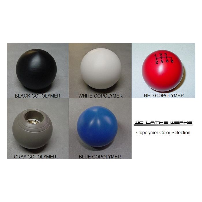 Evo 6MT Copolymer Teardrop Shift Knob