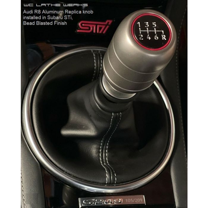 R8 Aluminum Replica Knob