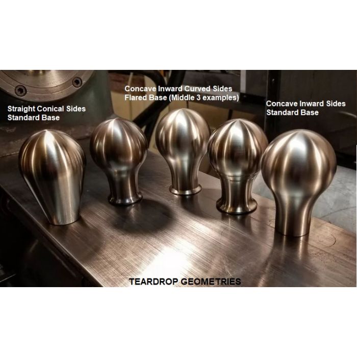 911 Titanium Teardrop