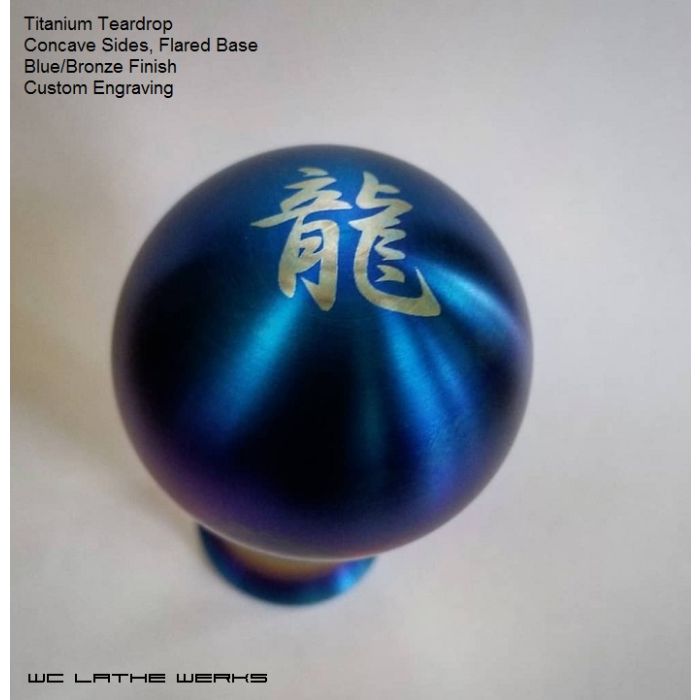 S2000 Titanium Teardrop Shift Knob