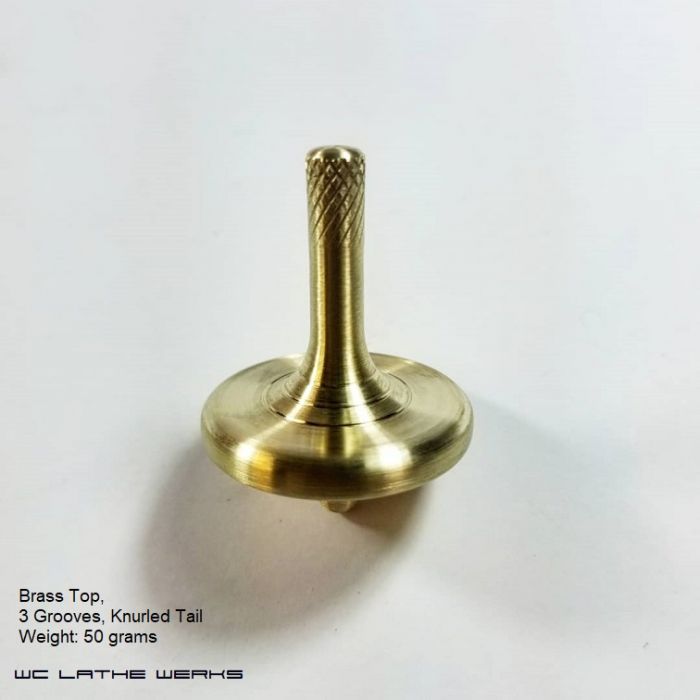 Spinning Top - Brass