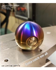 Evo Titanium Pokeball Shiftknob
