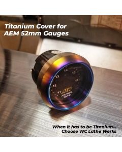 AEM 52mm Gauge Cover
